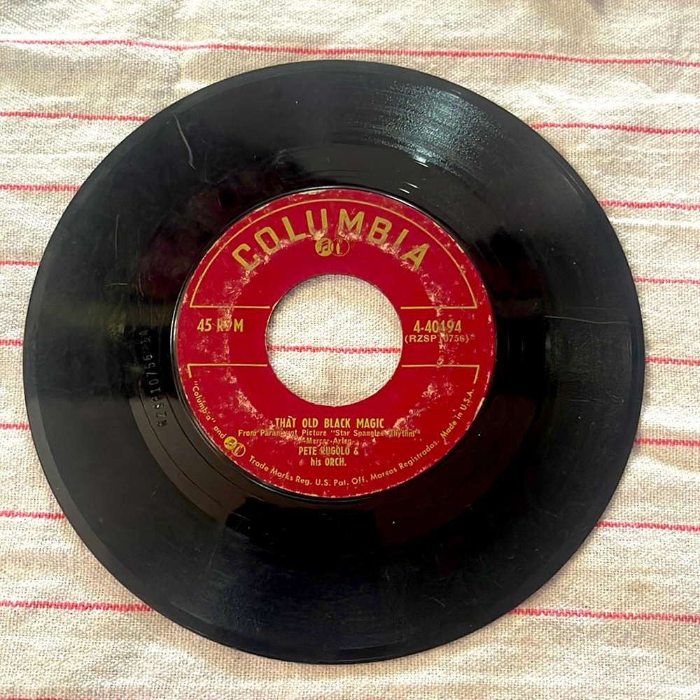 Pete Rugolo & His Orchestra vintage vinyl record 45 rpm